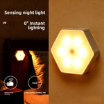 Hexagonal Motion Sensor Night Light