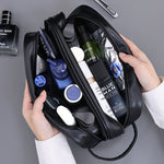 Double Layer Mens Toiletry Bag