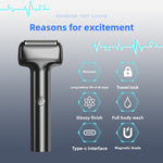 Magnetic Reciprocating Electric Shaver with LED Display