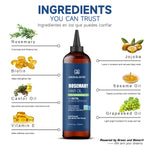 Rosemary hair care essential oil