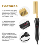 Electric Hair Straightener Comb