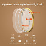 Smart LED Makeup Mirror with Adjustable Lighting