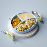 Silicone Food Bowl Baby Plate Baby Suction Cup