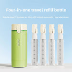 Press-Type Travel Refillable Cosmetic Bottles
