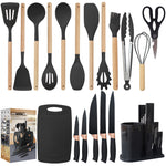 Silicone kitchen utensils