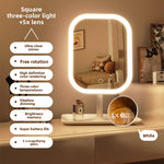 Smart LED Makeup Mirror with Adjustable Lighting