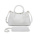 Woven Double-Sided Shoulder Tote Bag