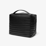 Geometric Rhombus Cosmetic Bag with Partitioned Storage