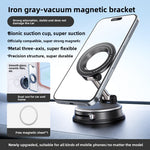 Rotating Magnetic Car Phone Holder with Wireless Charging