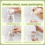 Press-Type Travel Refillable Cosmetic Bottles