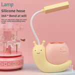 Pastoral Style Cartoon Snail LED Desk Lamp