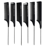 Plastic hair comb