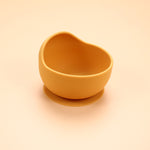 Silicone baby food supplement snail bowl