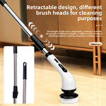 Adjustable Electric Scrubber Brush