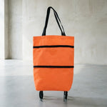 Foldable Waterproof Shopping Trolley Bag with Wheels