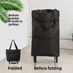 Foldable Waterproof Shopping Trolley Bag with Wheels