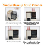Rechargeable Makeup Brush Cleaner and Dryer