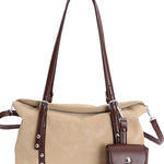 Casual Retro Frosted Crossbody Bag