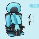 Children's Seat Cushion Simple Portable Baby Car Heightened Cushion Car Standard Seat Cushion for 6 Years Old