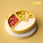 Silicone Food Bowl Baby Plate Baby Suction Cup