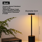 Retro USB Touch Desk Lamp with Three Color Modes