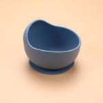 Silicone baby food supplement snail bowl