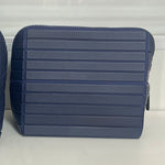 Geometric Rhombus Cosmetic Bag with Partitioned Storage