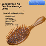 Sandalwood Air Cushion Wooden Comb