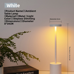 Retro USB Touch Desk Lamp with Three Color Modes