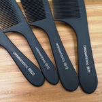 Plastic hair comb