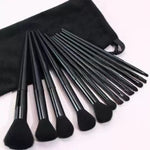 13 Piece Makeup Brush Set for Powder Blush Eye Lip