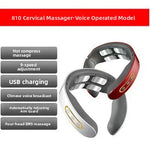 Portable Cervical Massager with Heat and Electrotherapy