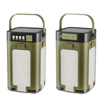 Camping lights with solar energy