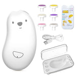 Rechargeable Baby Nail Grinder with Night Light