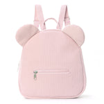 Cartoon Bear Ears Plush Backpack
