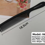 Plastic hair comb
