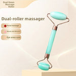 Resin Crystal Facial Massage Roller and Gua Sha Board Set