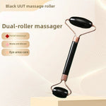 Resin Crystal Facial Massage Roller and Gua Sha Board Set