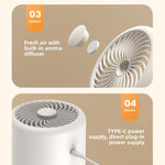 Desktop HEPA Air Purifier with Formaldehyde Removal