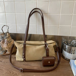 Casual Retro Frosted Crossbody Bag