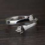 Adjustable Love Hug Couple Fashion Ring