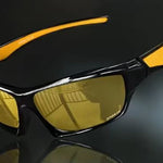 Men's night vision driving cat-eye sunglasses