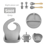 Baby Silicone Feeding Tableware Set