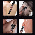 Multi-Functional Men's Grooming Kit with Digital Display