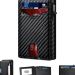 Mens Tactical RFID Blocking Bifold Wallet