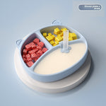 Silicone Food Bowl Baby Plate Baby Suction Cup