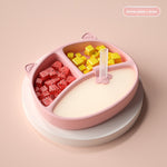 Silicone Food Bowl Baby Plate Baby Suction Cup