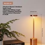 Retro USB Touch Desk Lamp with Three Color Modes