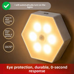 Hexagonal Motion Sensor Night Light