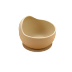 Silicone baby food supplement snail bowl